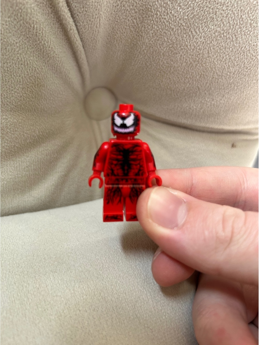 Lego Marvel Super Heroes Carnage Minifigure
